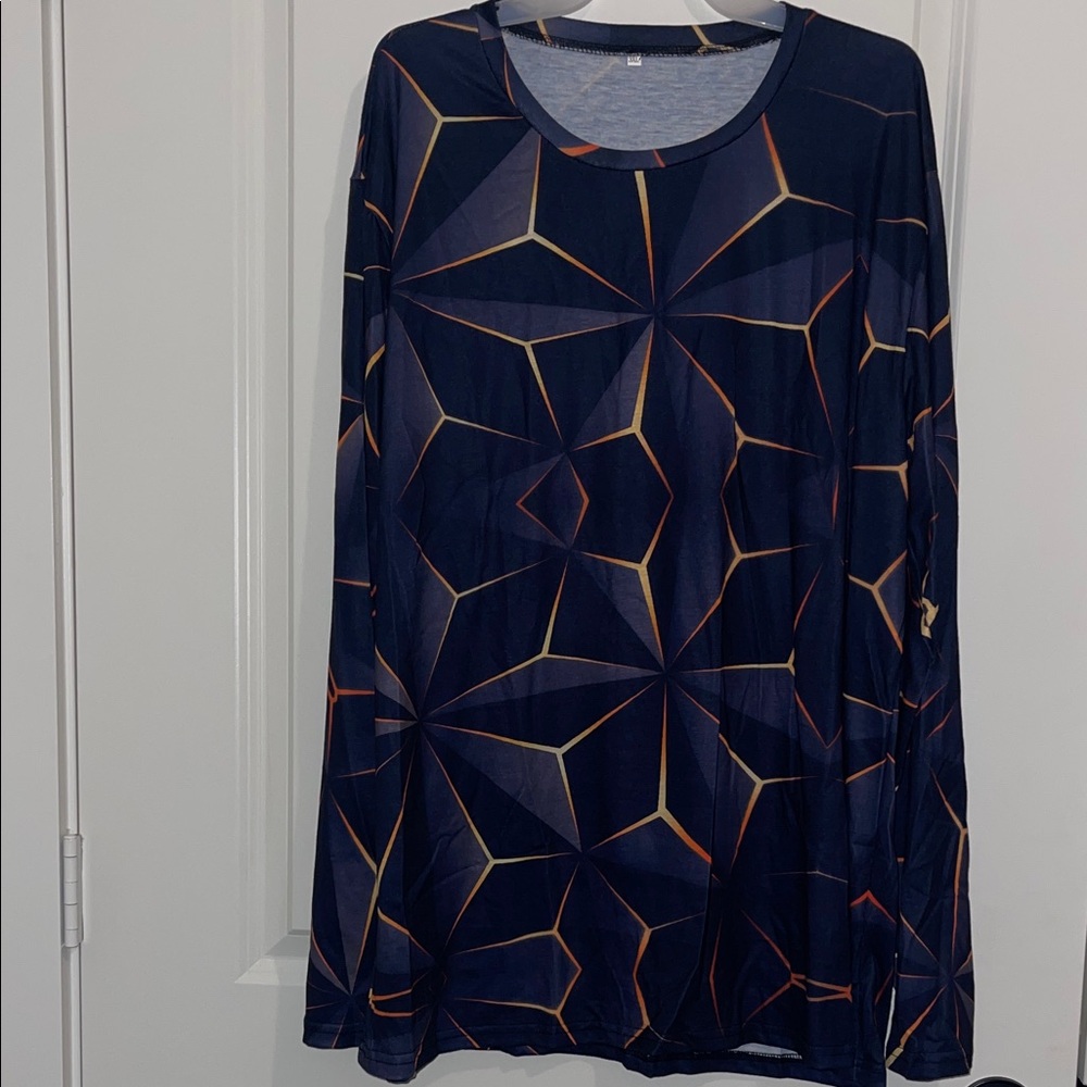 Sale! ☄️Men’s Geometric Print Shirt